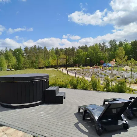 بيت للعطل Letniskowy - Lesna Chmurka - Sauna, Bania Cewice