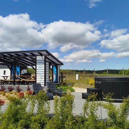 بيت للعطل Letniskowy - Lesna Chmurka - Sauna, Bania Cewice