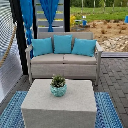 בית נופש Letniskowy - Lesna Chmurka - Sauna, Bania Cewice
