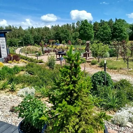 Letniskowy - Lesna Chmurka - Sauna, Bania בית נופש Cewice
