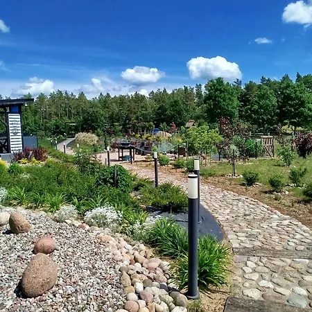 Letniskowy - Lesna Chmurka - Sauna, Bania בית נופש Cewice