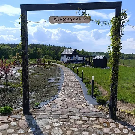 Letniskowy - Lesna Chmurka - Sauna, Bania בית נופש Cewice